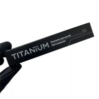 композит для ногтей светоотверждаемый высоковязкий titanium brace (2г)